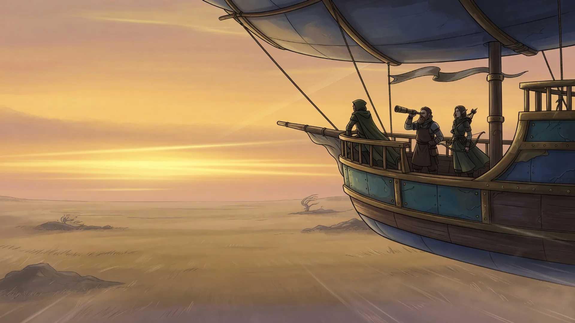 Exploration with the Highwind makes the game’s open world just as important as combat.